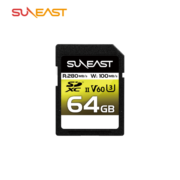 SDXC 64GB 280MB/s UHS-II V60 U3
